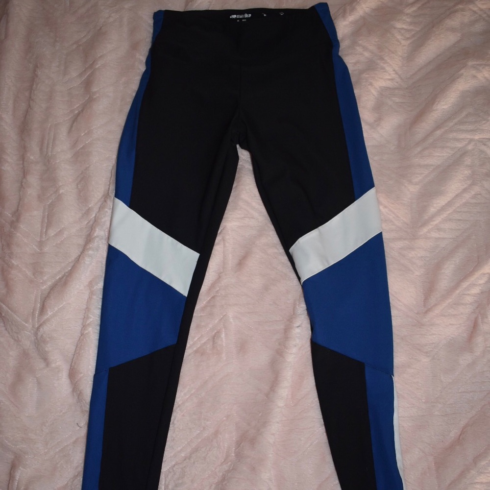 Marika Blue Black and White Legging